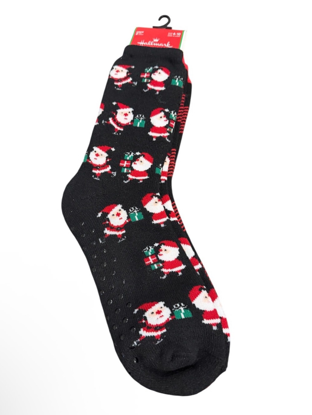 Hallmark Ladies Holiday Grip Slipper Socks